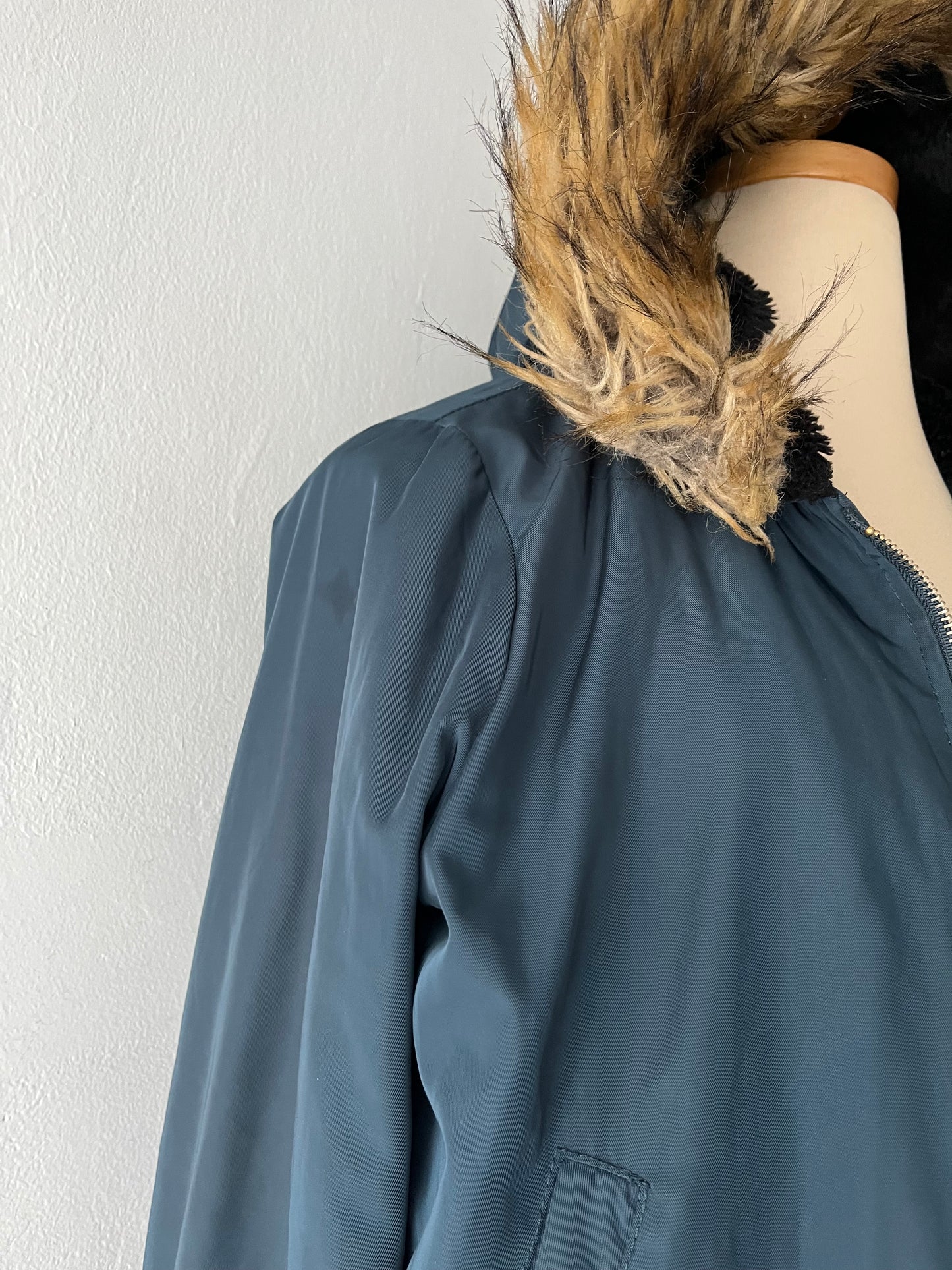 Padded jacket with hood