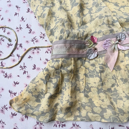 Bohemian chic crossover top