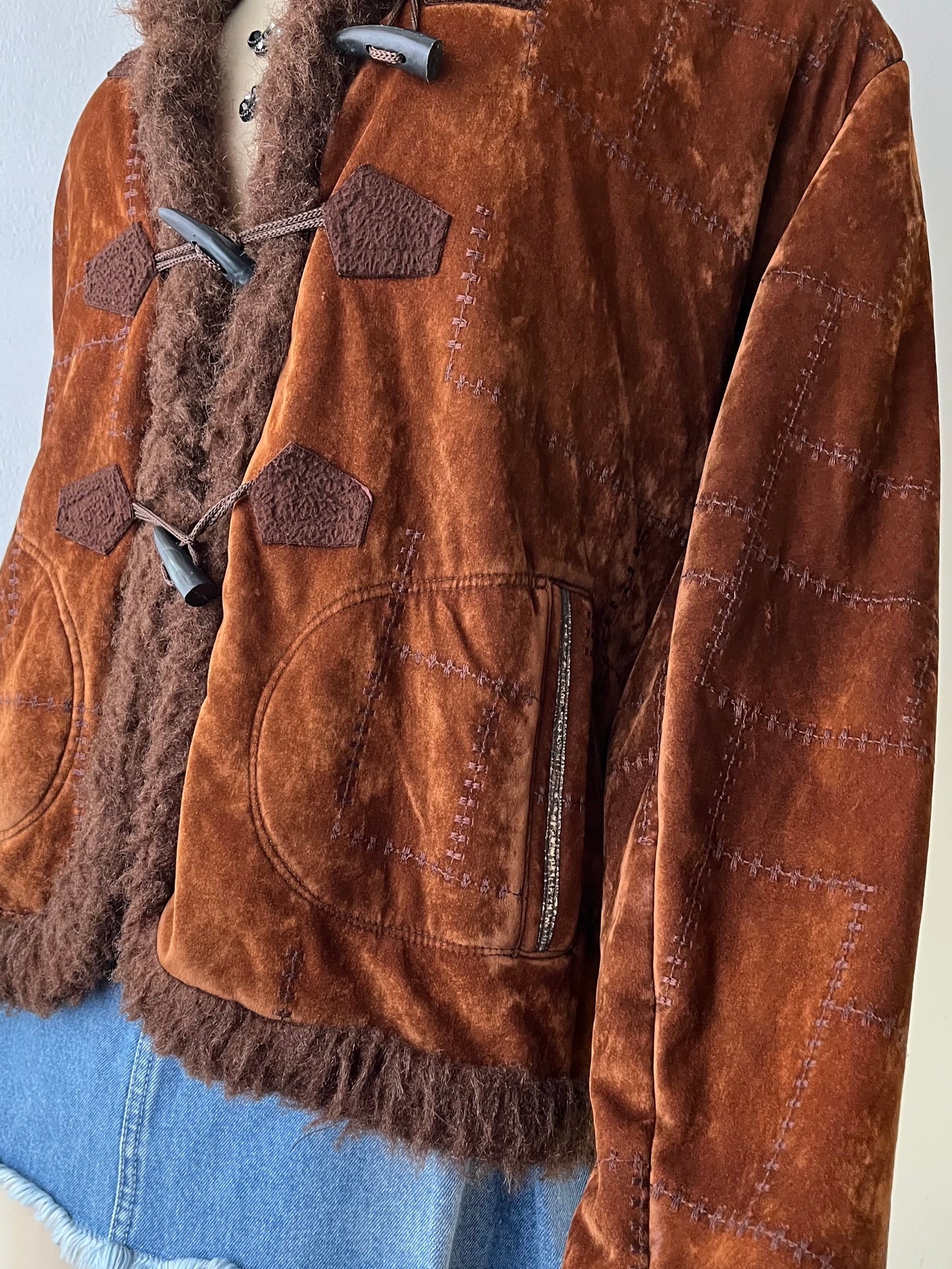 Penny lane jacket with hood