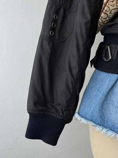 Padded jacket with hood