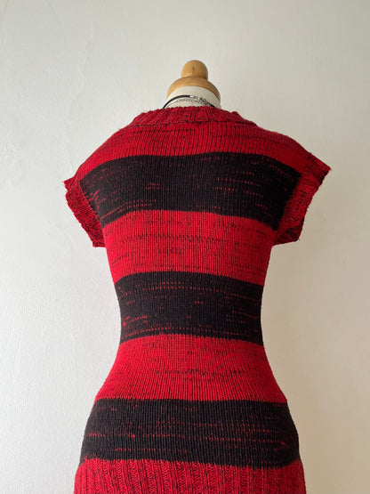 Knitted poly dress