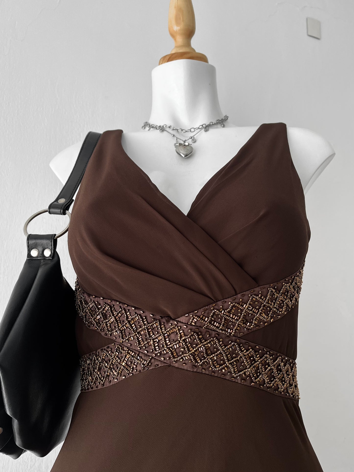 Adorable brown dress