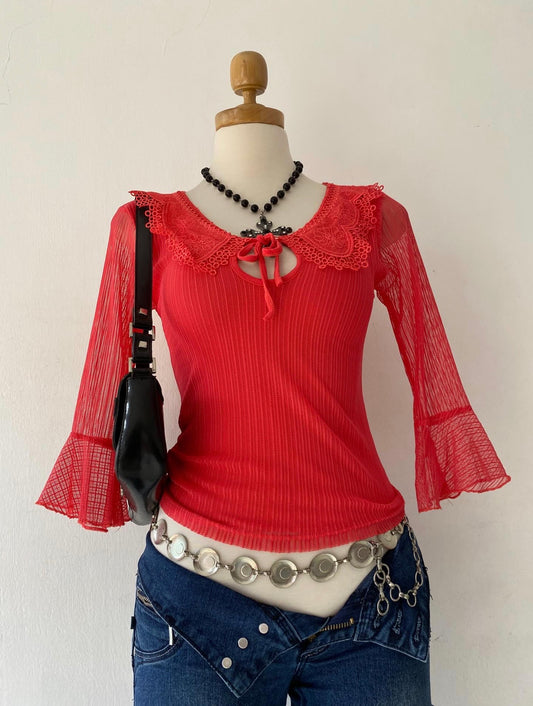 Fuchsia top