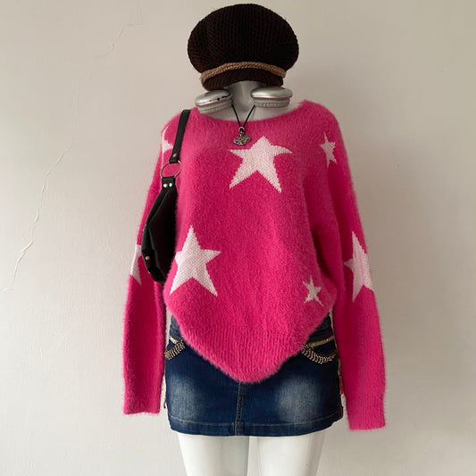 Oversized star sweater