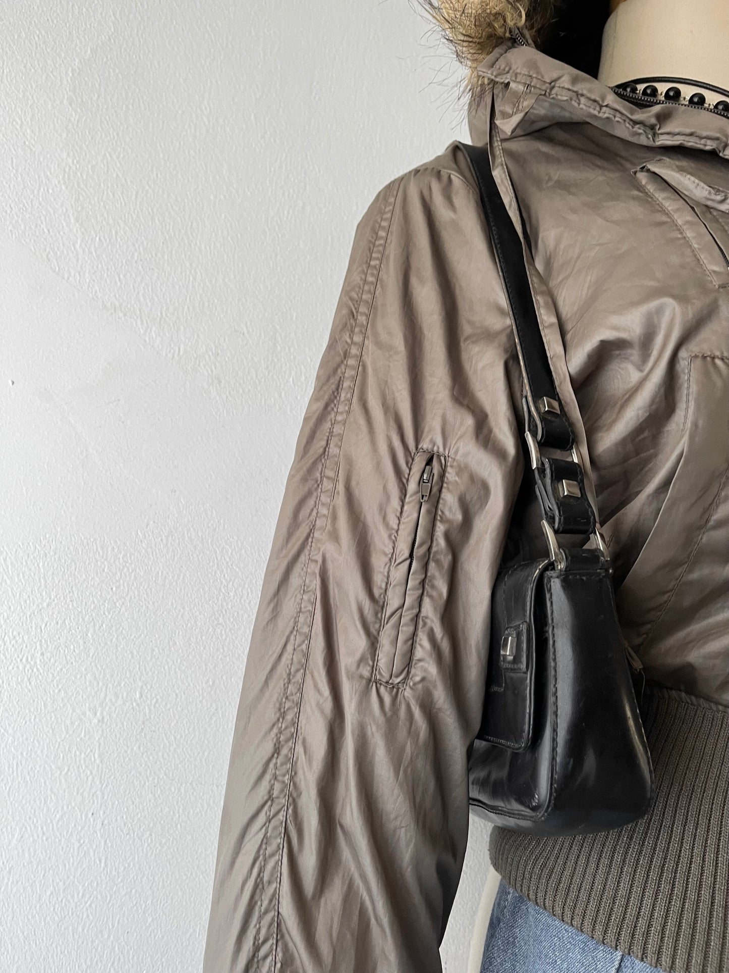 Padded jacket with hood