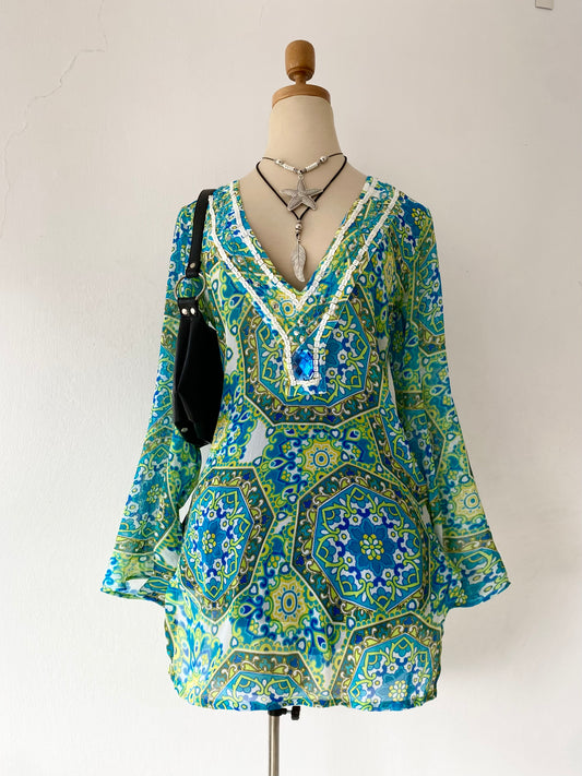 Boho chic blouse