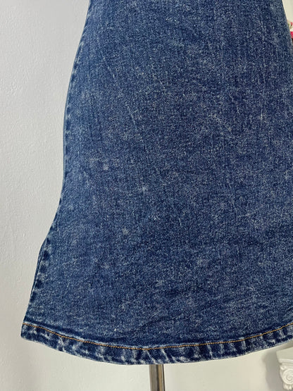 Grunge denim dress