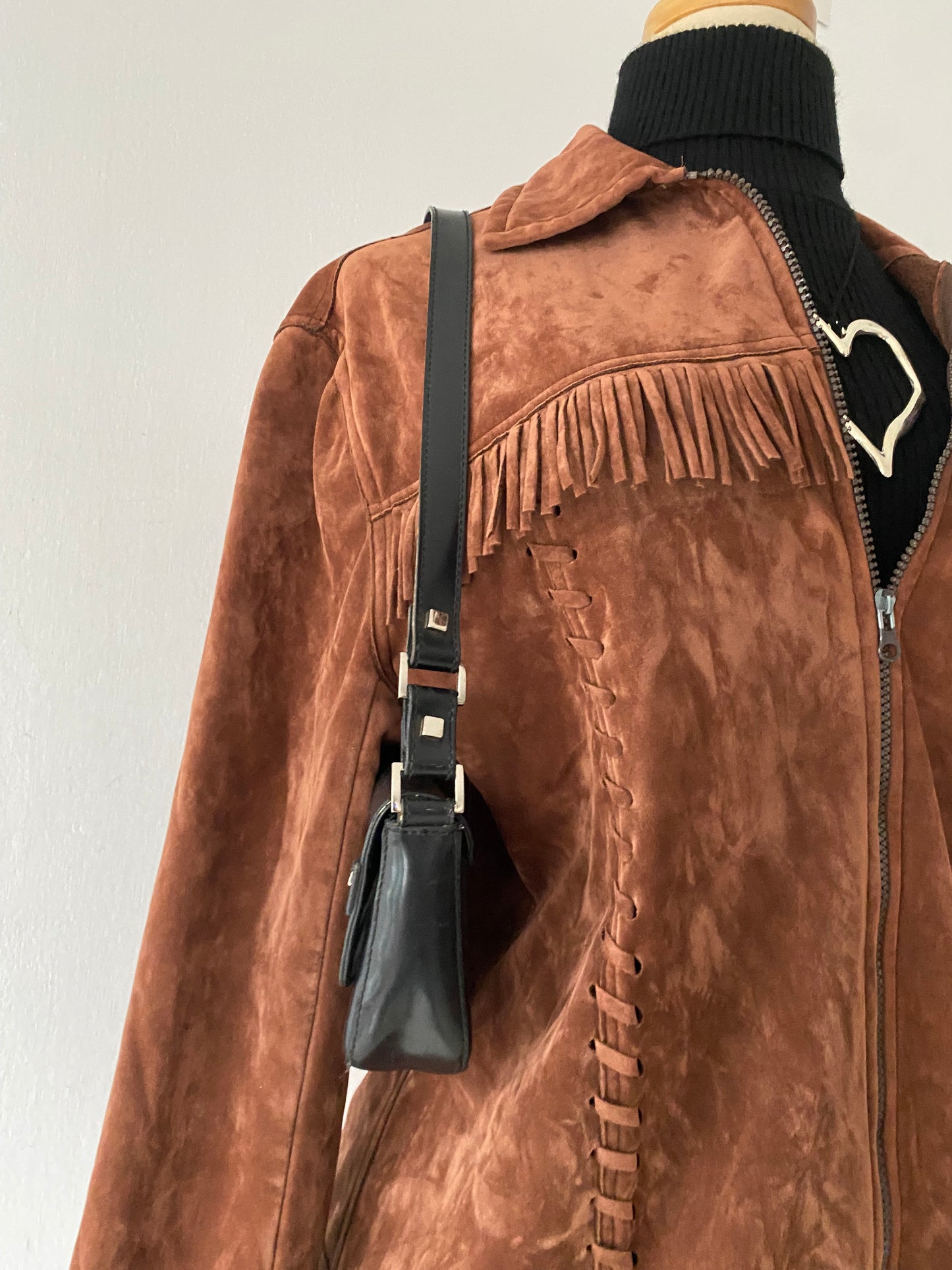 Oversized cow girl jacket