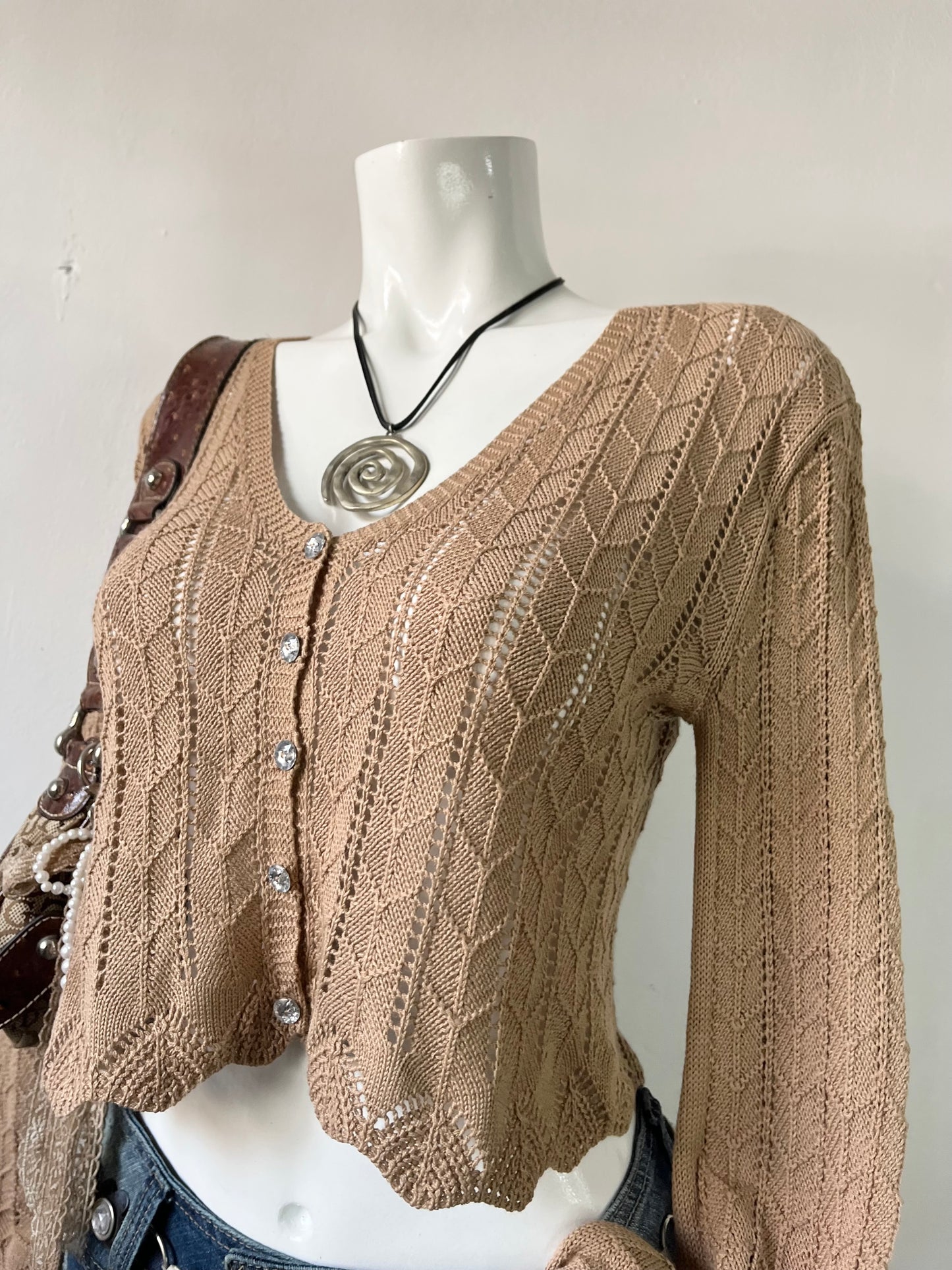 Cardigan beige
