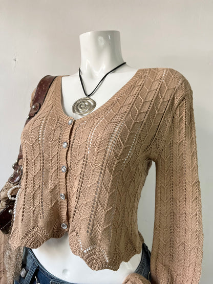 Cardigan beige