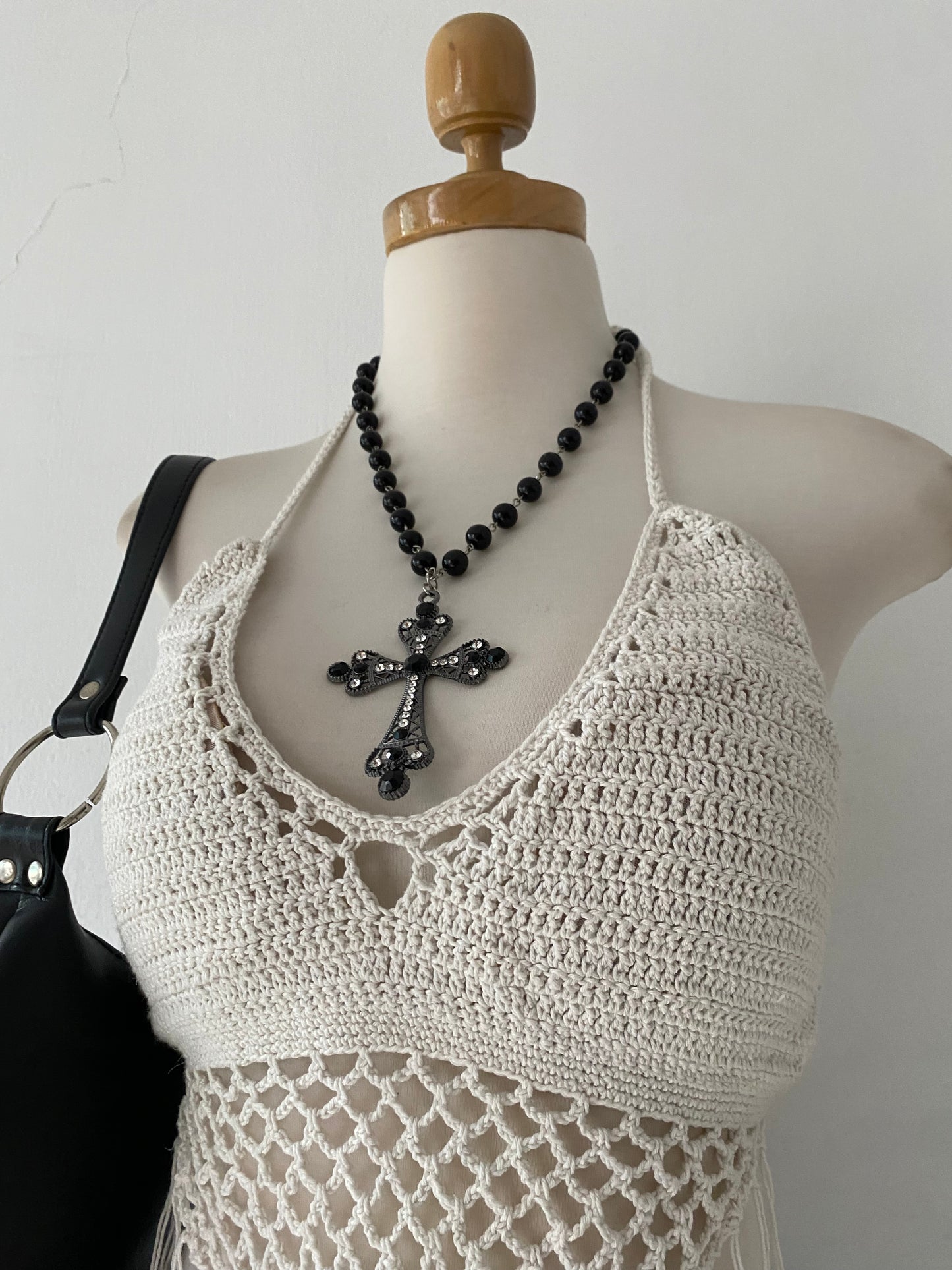 Boho knitted top