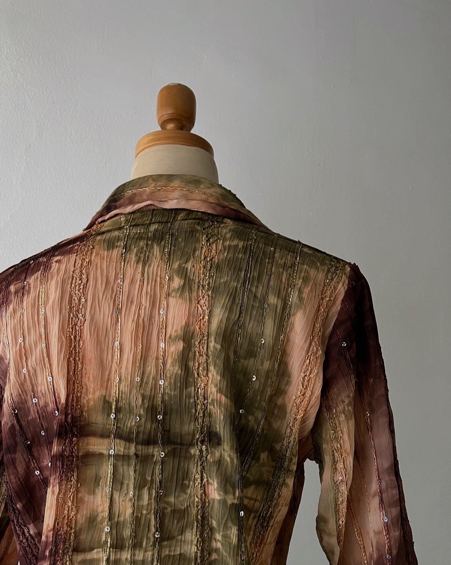 Boho chic blouse-Size:L