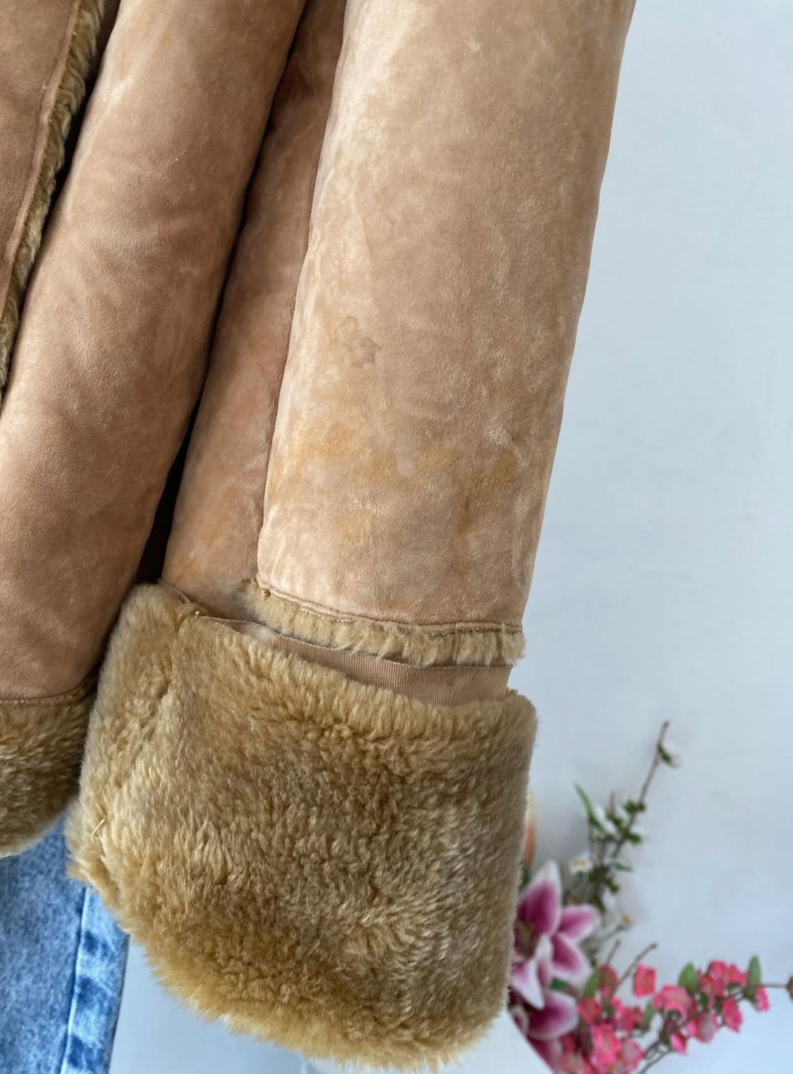 Penny lane jacket with warm inner lining