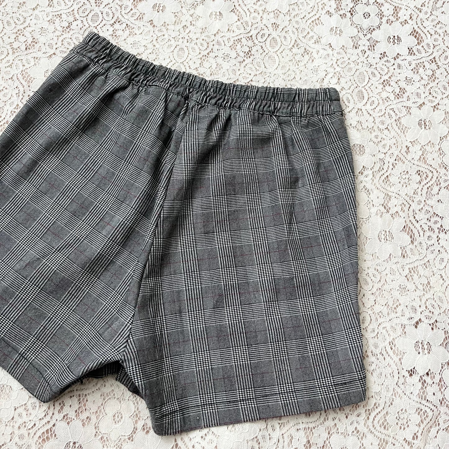Checkered skort