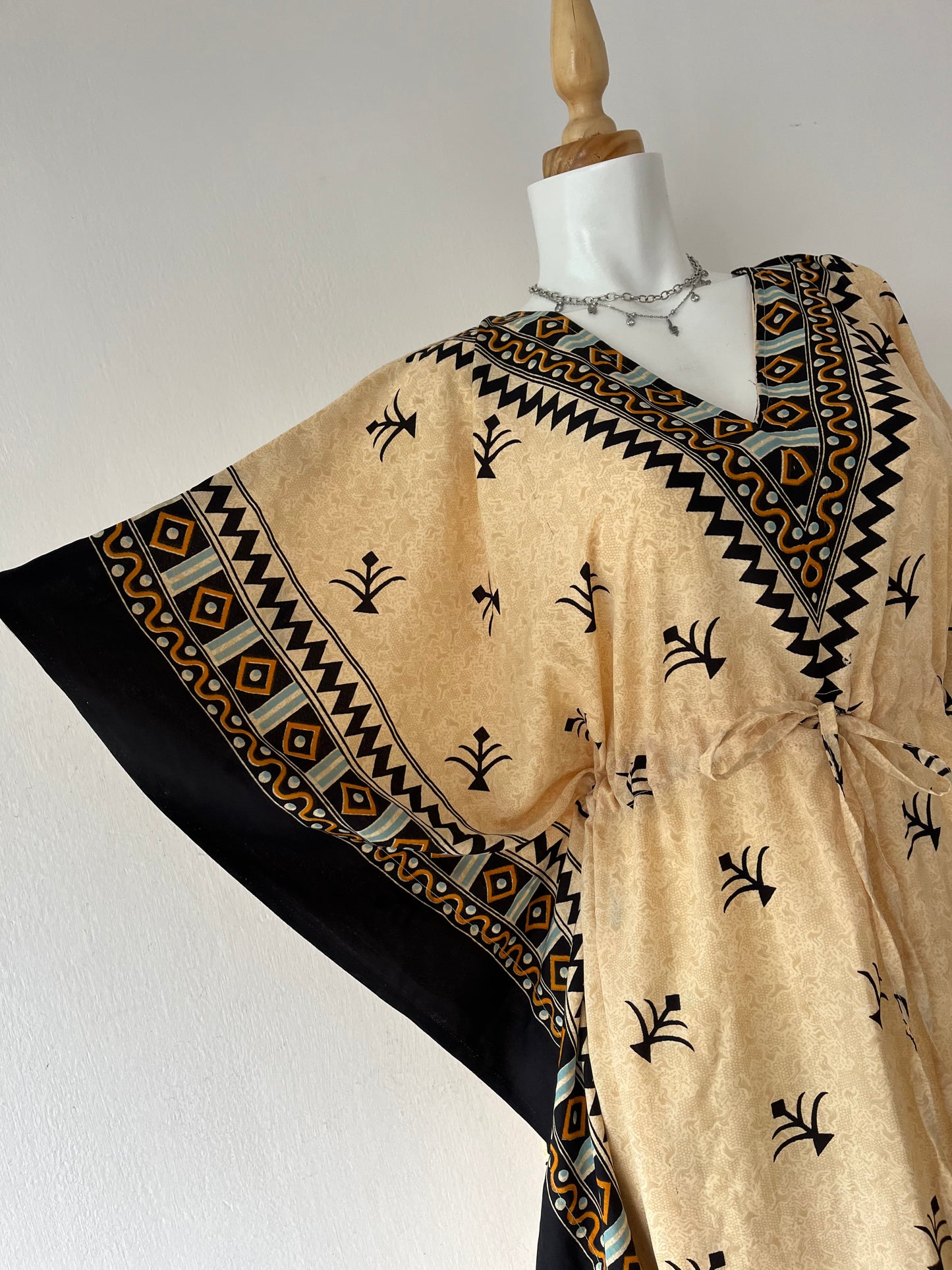Oversized tribal dress