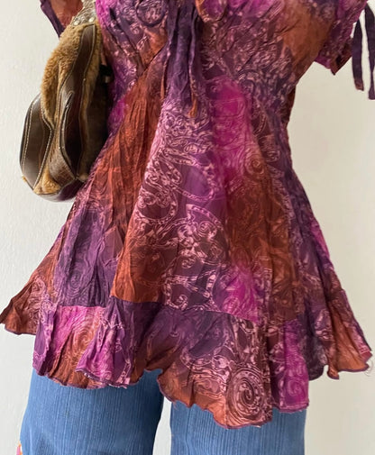 Adorable bohemian top