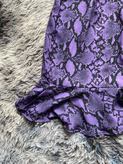 Animal print skirt~size M