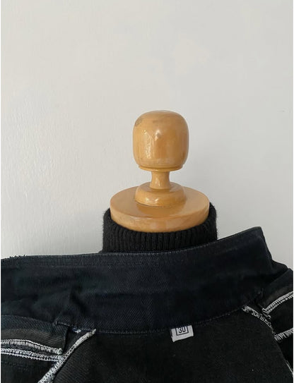 Biker jean jacket