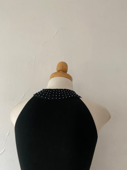 Sequin embroidered top