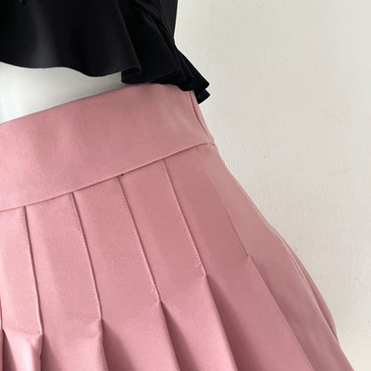Rosewood pleated skirt