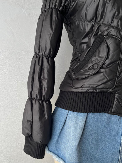 Padded jacket with hood