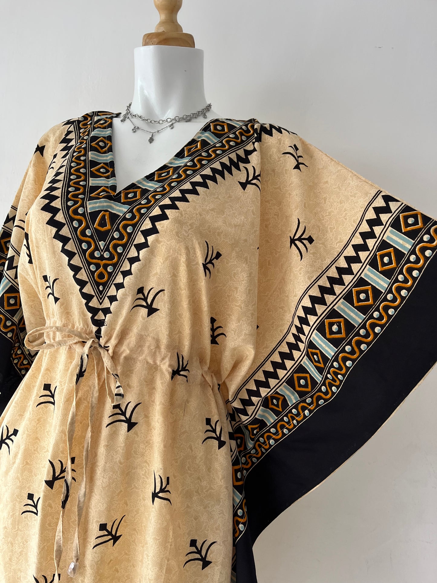 Oversized tribal dress