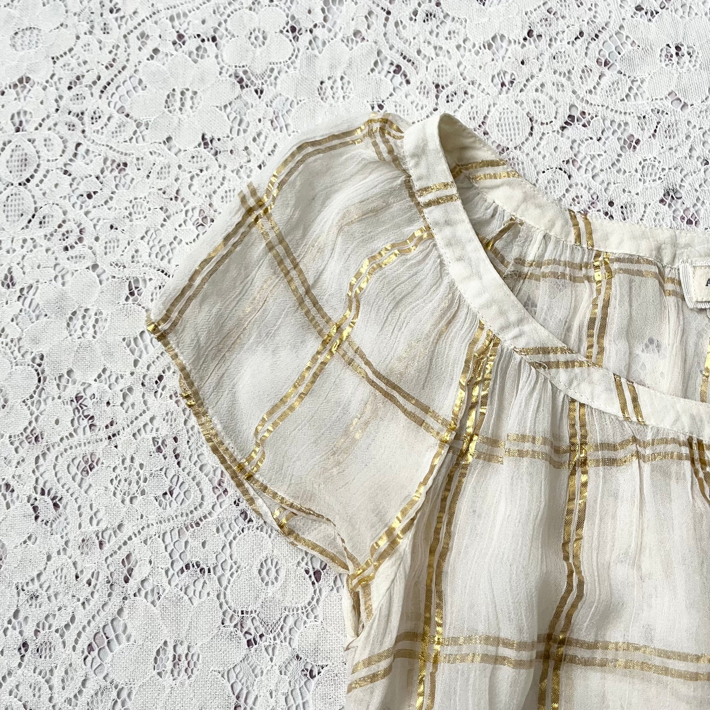 Abercrombie silk top