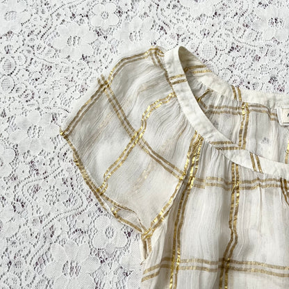 Abercrombie silk top