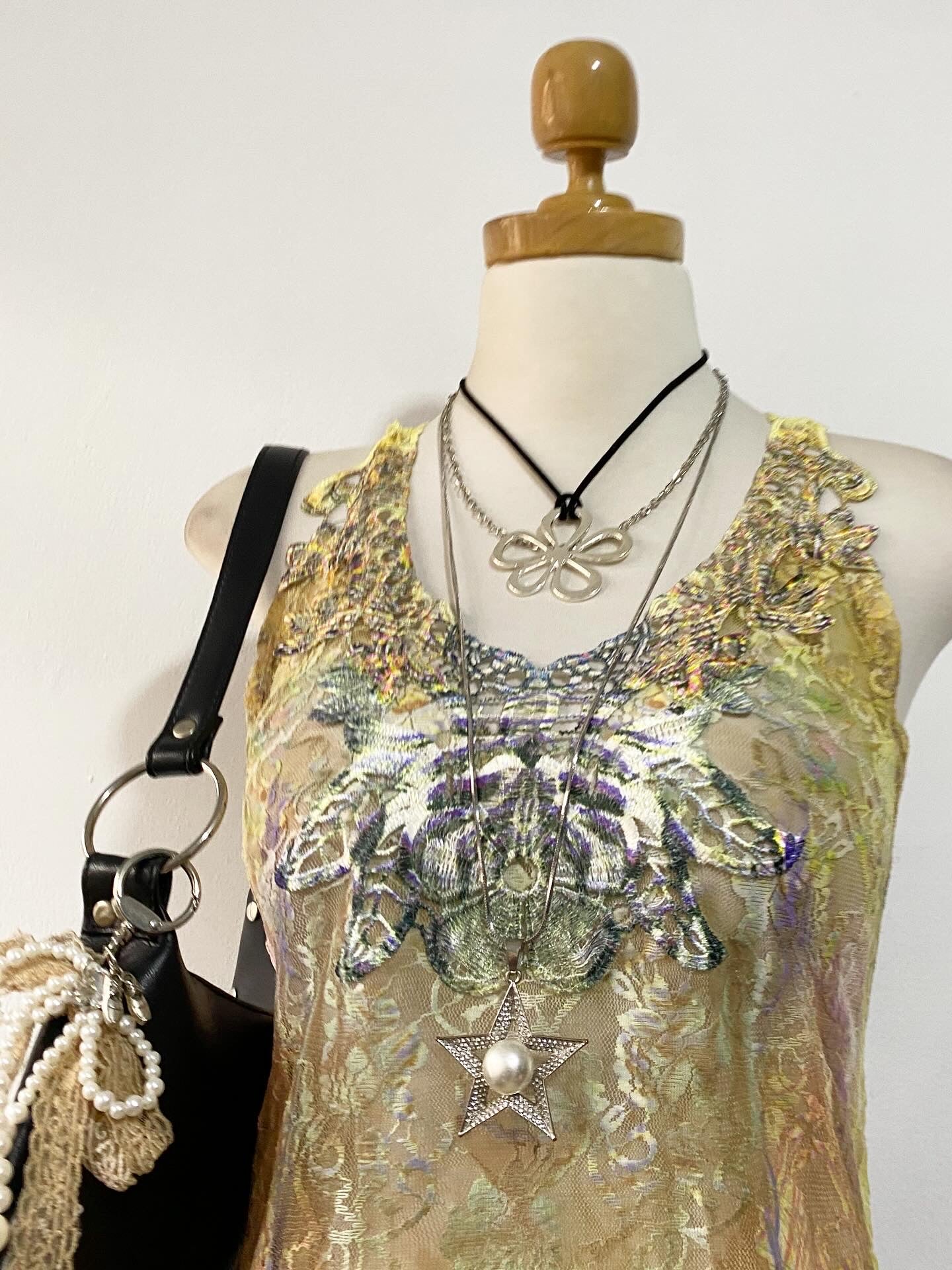 Adorable bohemian lace top