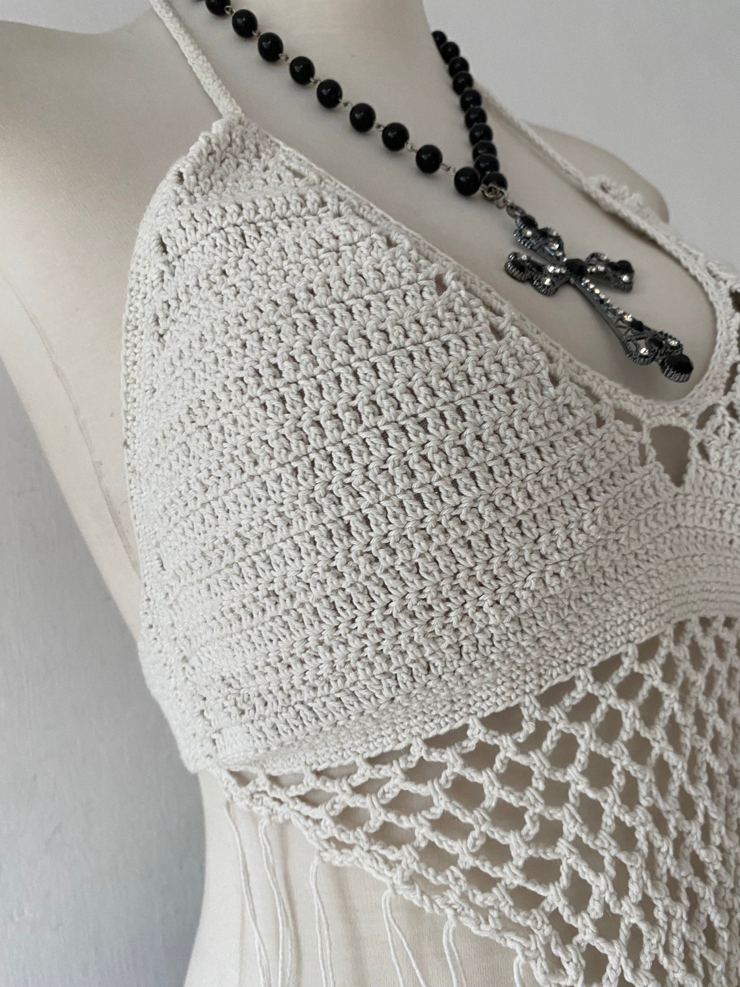 Boho knitted top