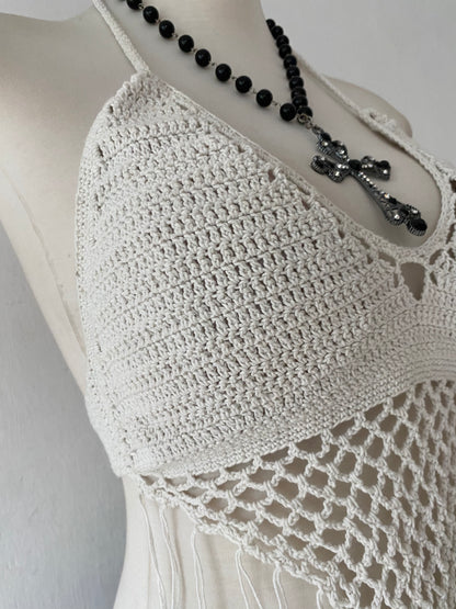 Boho knitted top