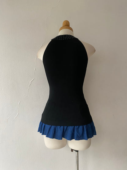 Sequin embroidered top