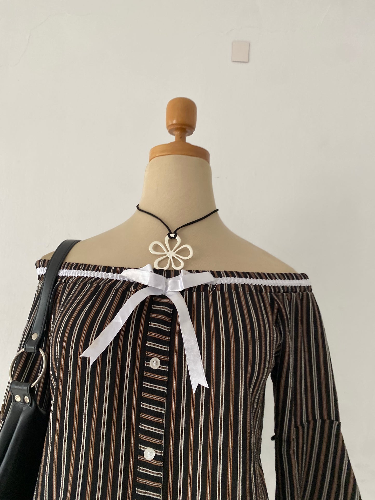 Off shoulder top with bow