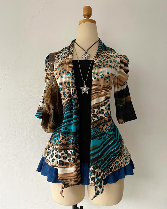 Blouse cardigan 2 in 1